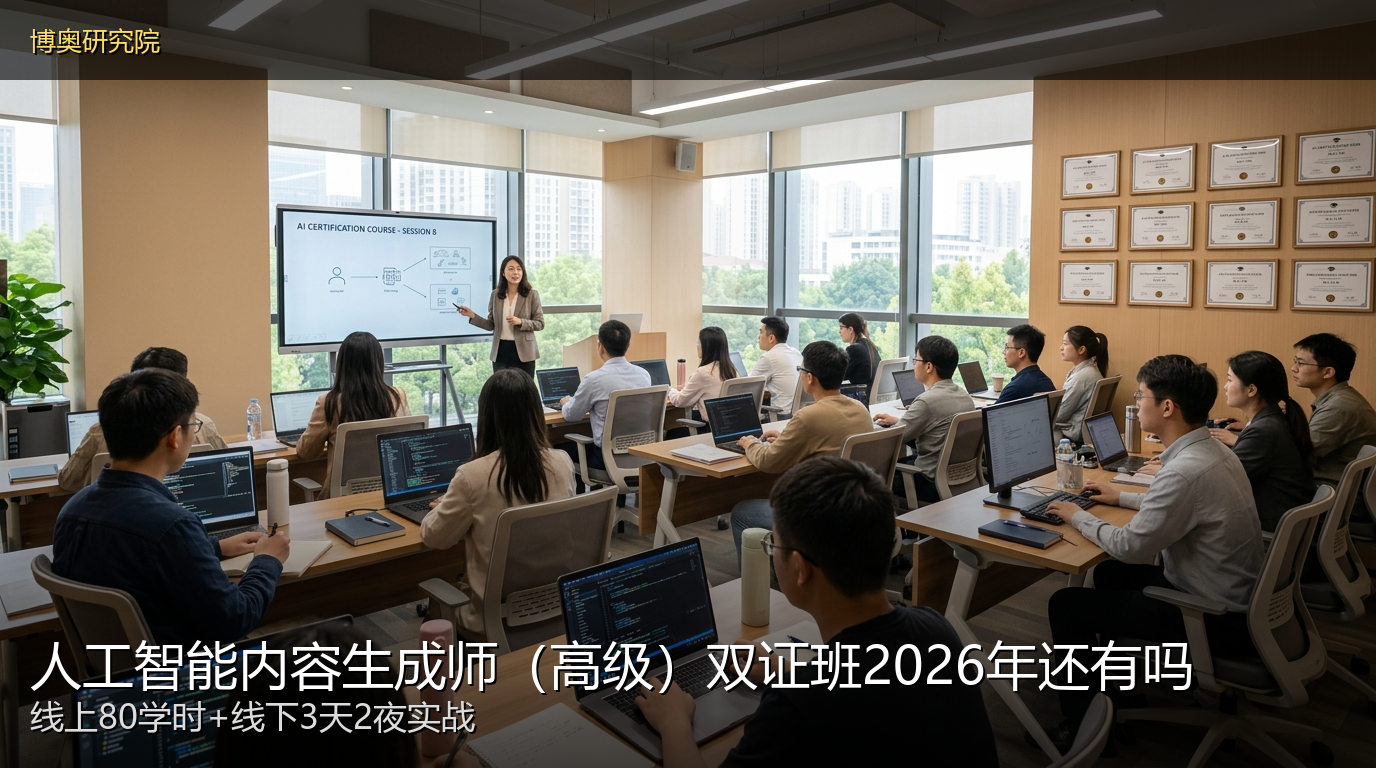 人工智能内容生成师（高级）双证班2026年还有吗