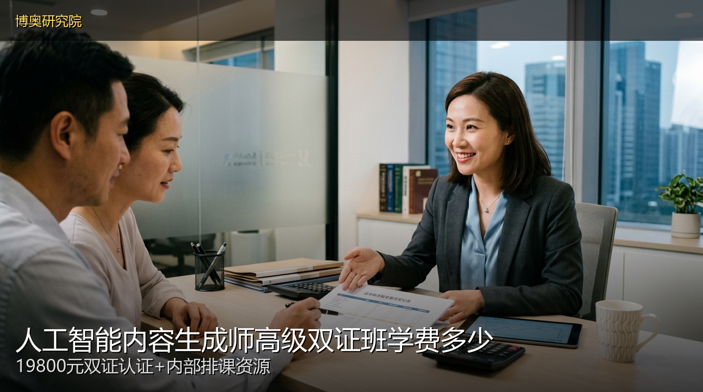 博奥研究院AI双证班学费多少？2026最新收费明细