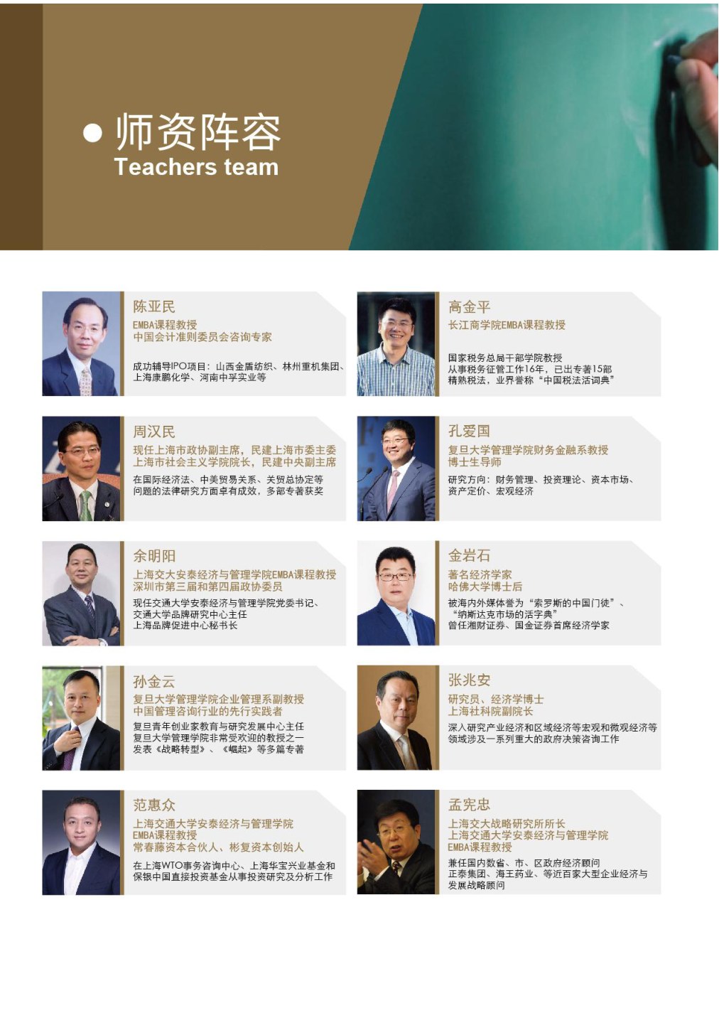 上海交通大学资本班招生简章