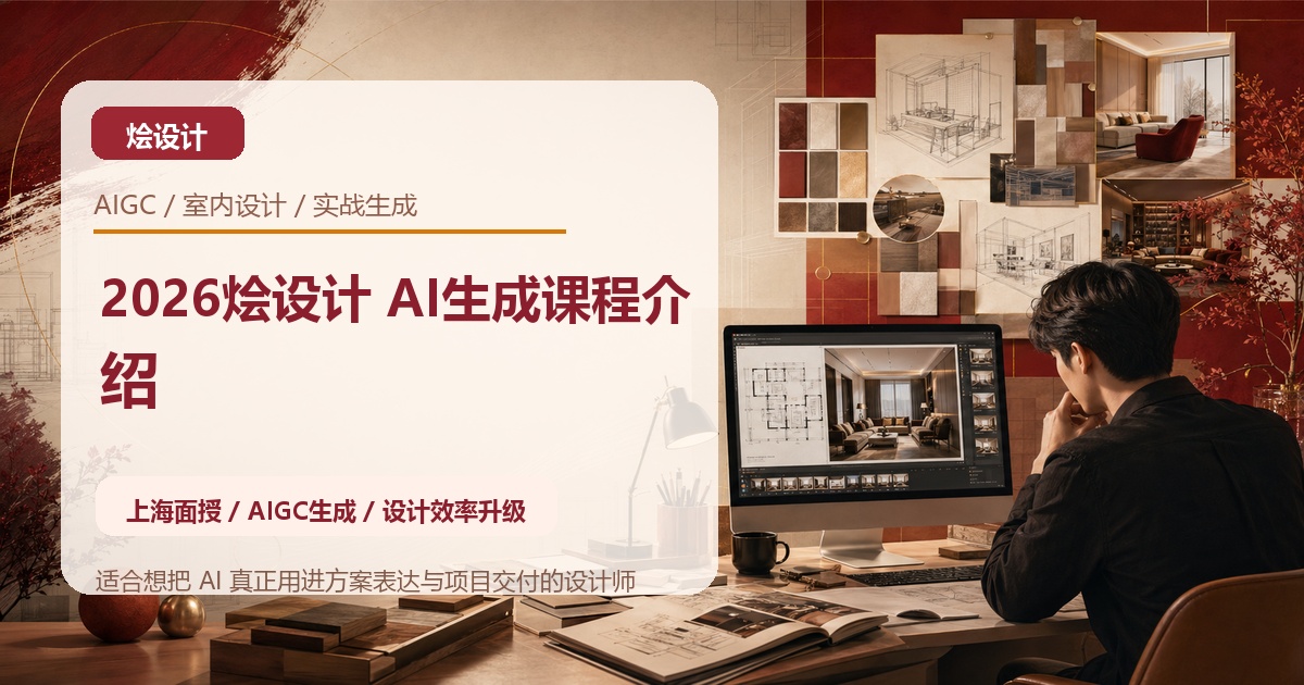 2026烩设计 AI生成课程介绍