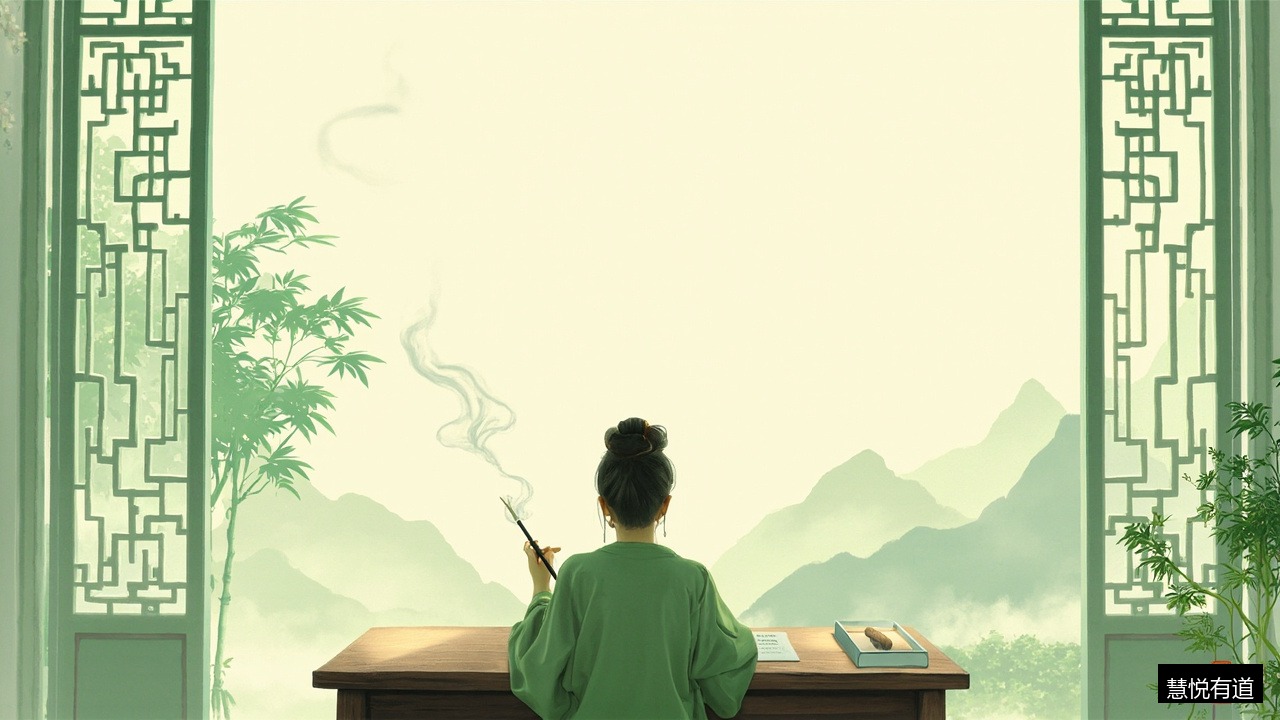 中年女性情绪内耗怎么调理?【慧悦有道】黎荔终南山养心归真营:抄经、静坐、素食4天身心重塑