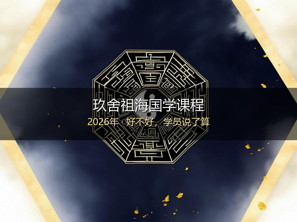 2026玖舍祖海课程国学课程好不好