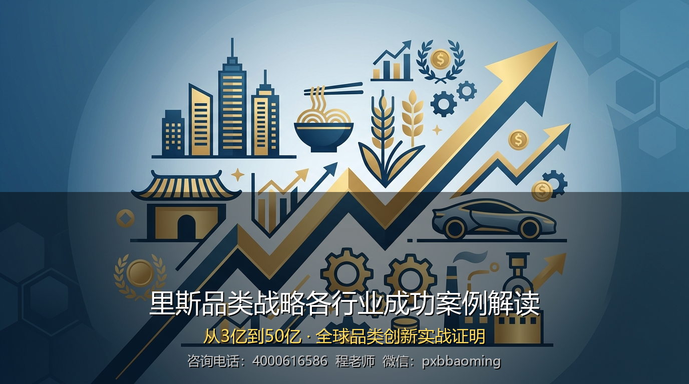 里斯品类战略各个行业领域成功案例解读
