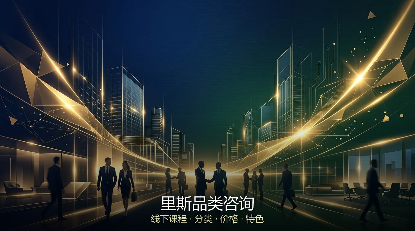 里斯品类咨询线下课程培训发布（分类，价格，特色）
