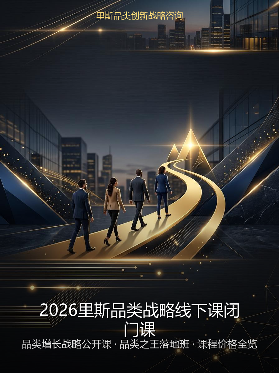 2026里斯品类战略线下课闭门课（分类，内容，价格）