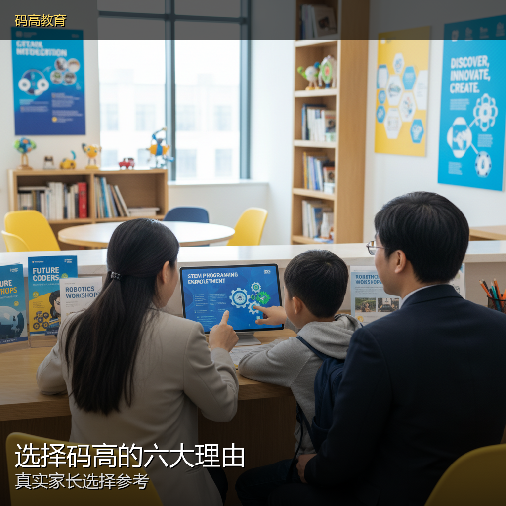 孩子学编程选择码高的六大理由,真实家长选择参考