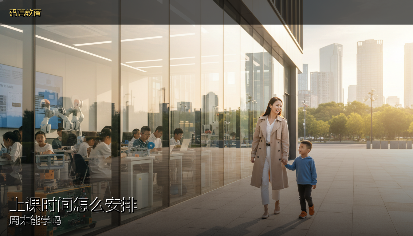 码高教育上课时间怎么安排,周末能学吗