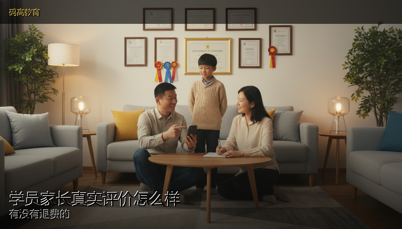 码高学员家长真实评价怎么样,有没有退费的