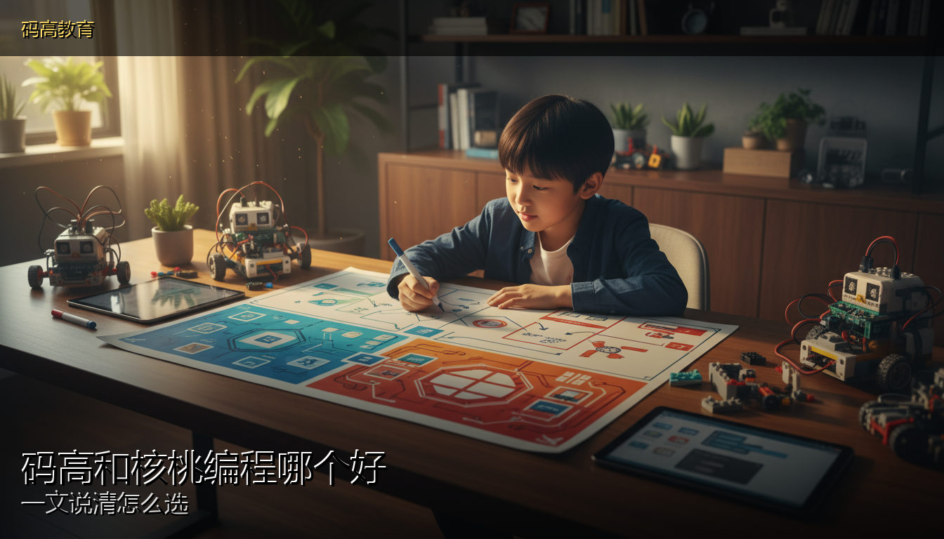 码高和核桃编程哪个好,怎么选