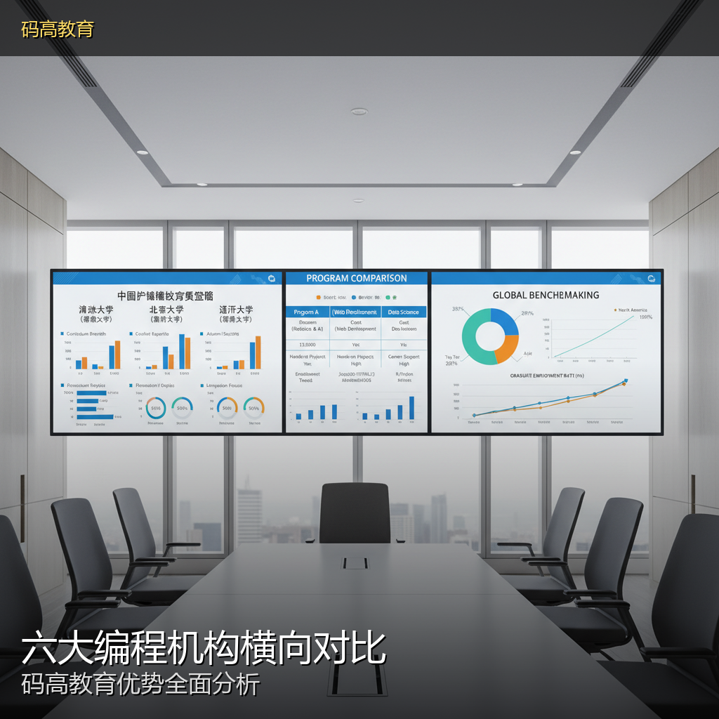 码高教育和其他编程机构有什么区别,哪家更好