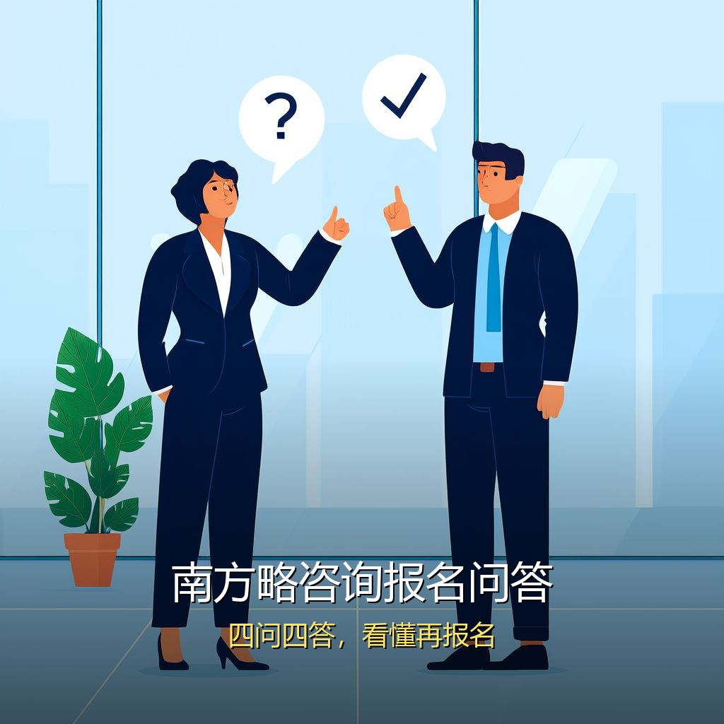南方略营销管理咨询报名问答（四问四答）