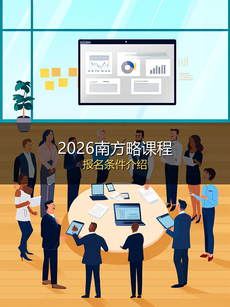 2026南方略咨询公司课程报名条件介绍