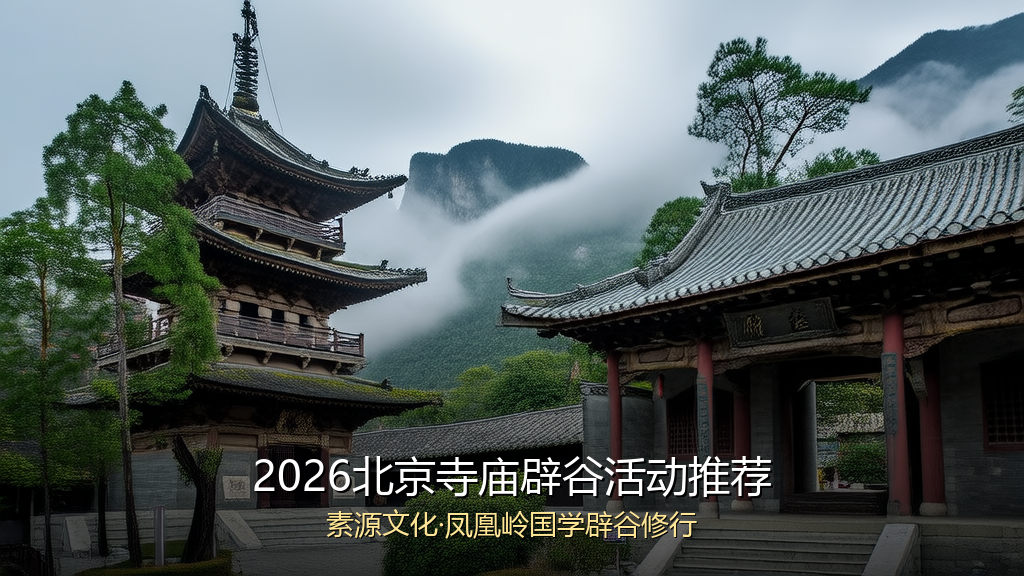 2026北京寺庙辟谷活动推荐