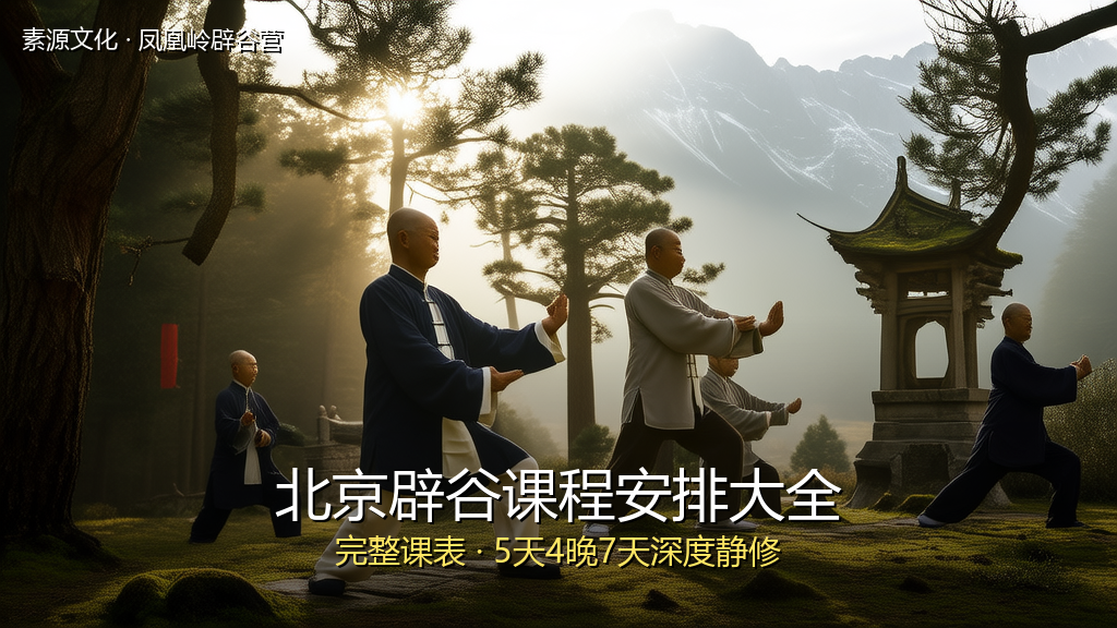 北京辟谷课程安排大全