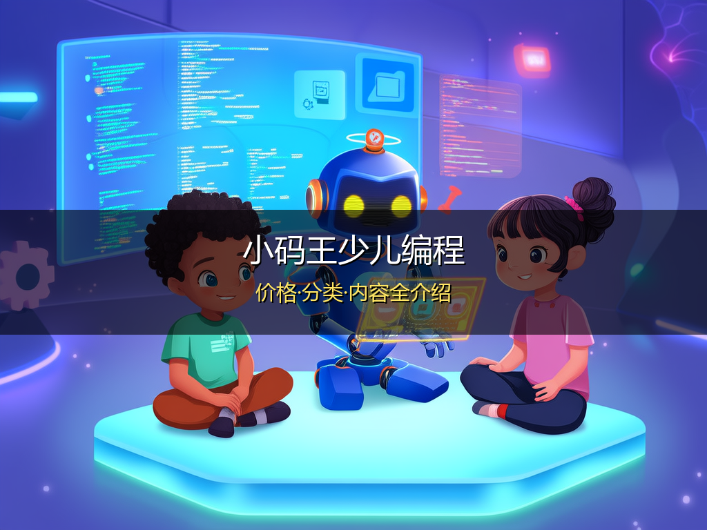 小码王少儿编程教育价格，分类，内容介绍