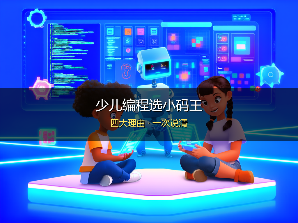 少儿编程哪家好选小码王？（四大理由）