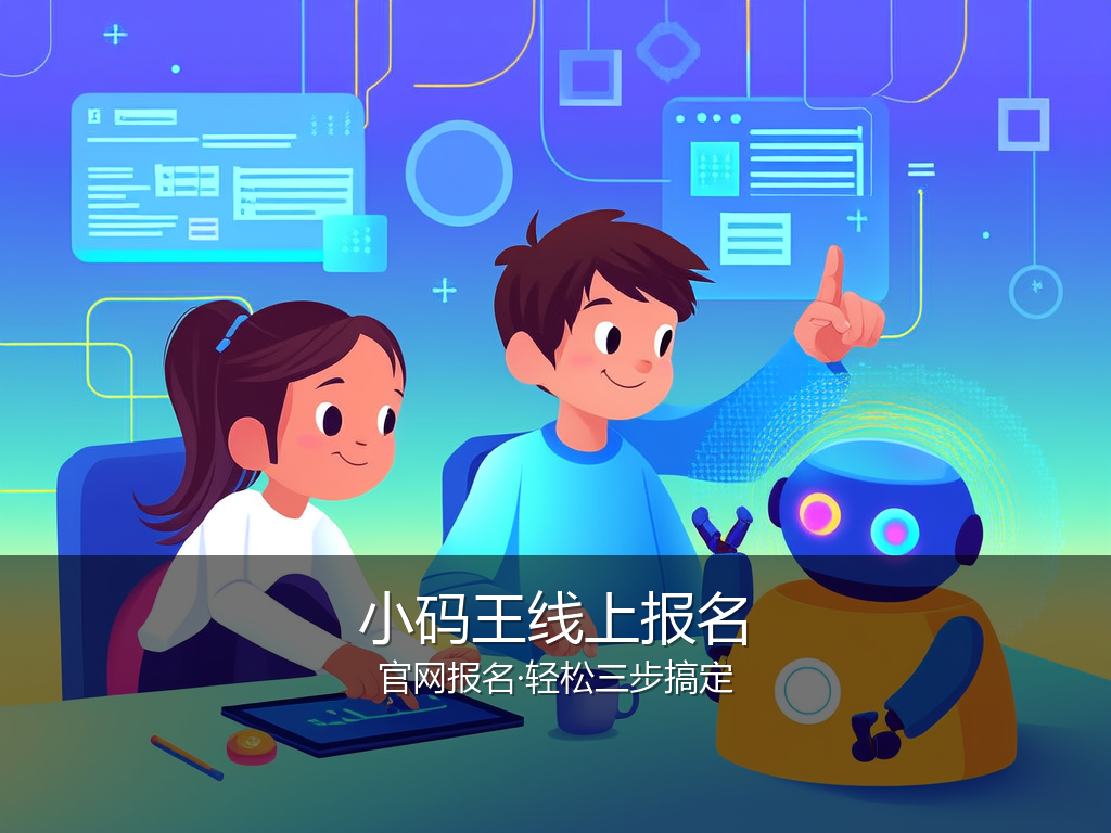 小码王少儿编程线上官网如何报名
